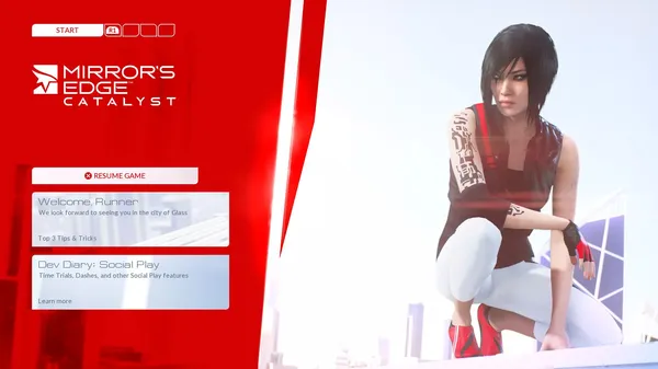 game 3d online - Mirror's Edge