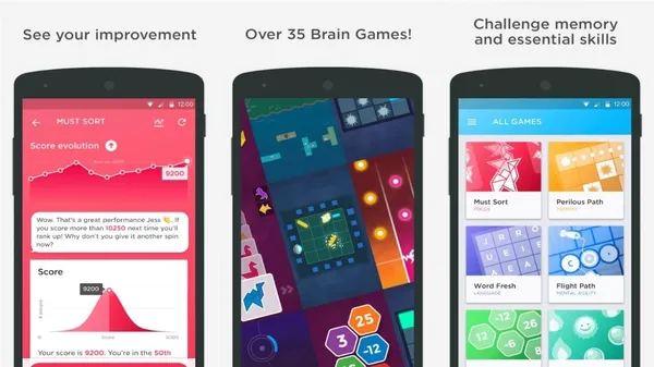 game trí tuệ - Android Memory Games: Brain Training