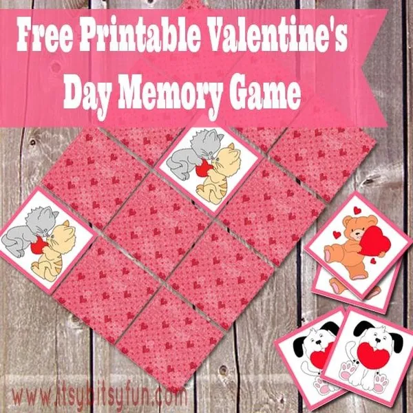 game valentine - Valentine’s Day Memory Game